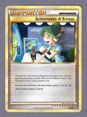 Pokemon SUPPORTER Flamingo of Emcee Karte   73/95 DEU Uncommon