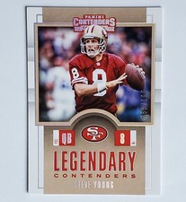 STEVE YOUNG 2017 Panini Contenders Legendary Football Card #LC-13 Silver /199