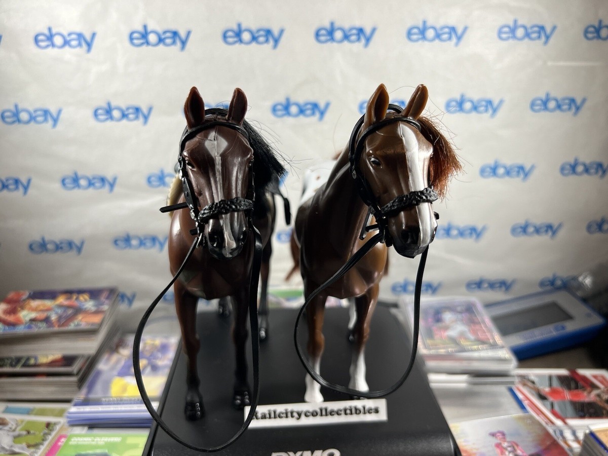 Brown Toy Horse With Saddle Enertec Enterprises 2009 And One