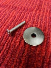 Stainless Headset Top Cap Bolt 32mm 1-1/8 Silver SS Set