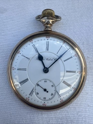 ILLINOIS POCKET WATCH, 18 SIZE, 17J, GRADE 79, MODEL 5, VINTAGE 1905,