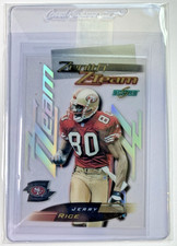 1999 Score Supplemental Zenith Jerry Rice Z-Team Acetate /100 SP ZZT-16 HOF GOAT