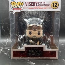 Funko Pop! Deluxe: House of the Dragon - Viserys on the Iron Throne #12