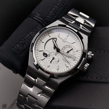 Vacheron Constantin Overseas Dual Time 47450 White Dial 2015 Complete Set 13