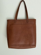 Madewell The Transport Tote in English Saddle Leather