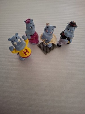 Kinder Surprise Happy Hippo Hollywood Stars Figurines Marilyn Monroe Set Of 4