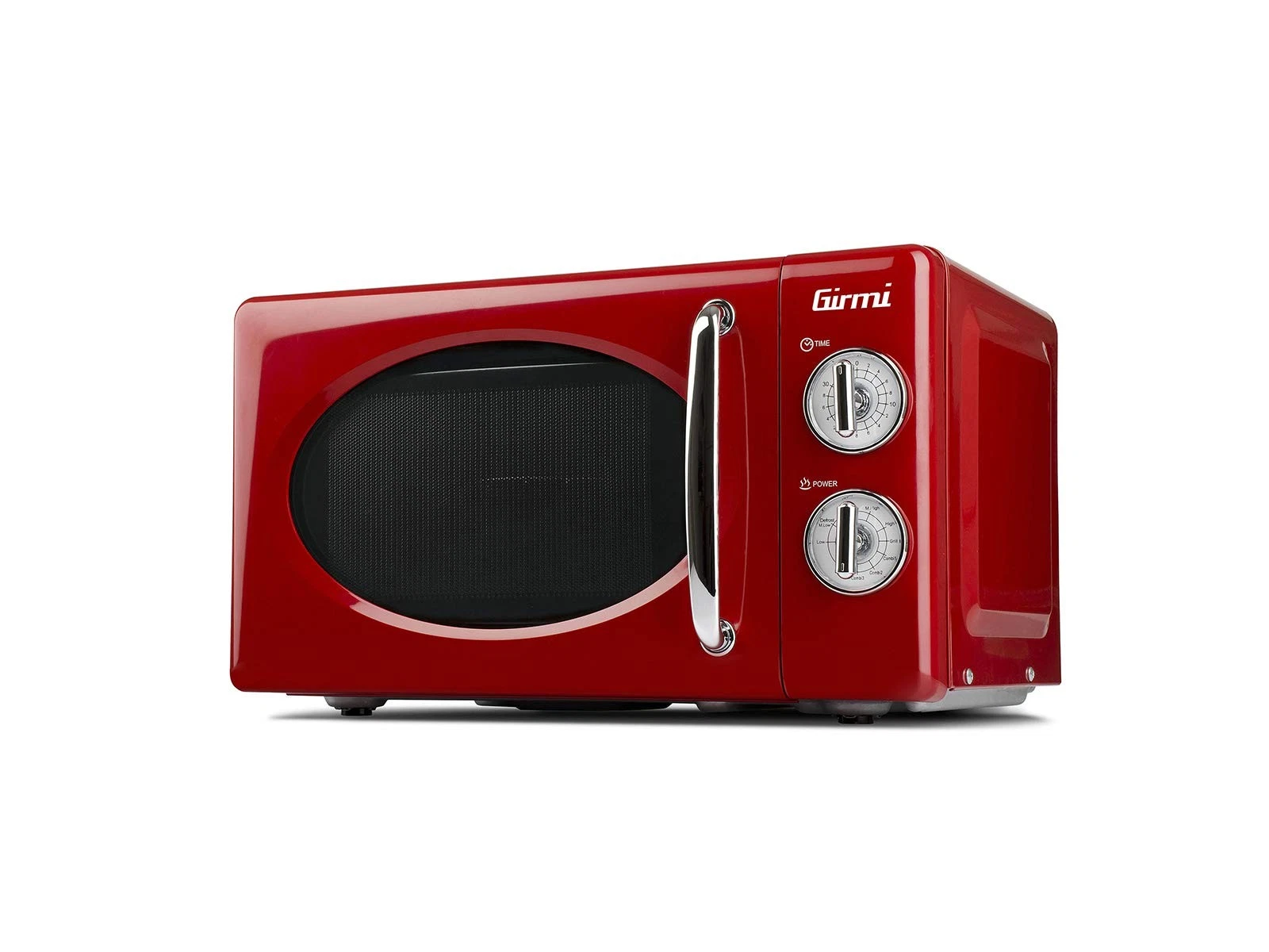 FM21 Combi Microwave, 20 Litre, Steel, Red.