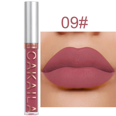 18 Farben wasserfest matt Samt Lippenglasur dauerhaft seidig flüssig Lippenstift nicht einfach