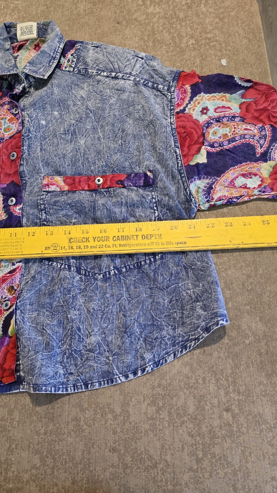 Vintage Something Different Button Down Top Shirt… - image 11