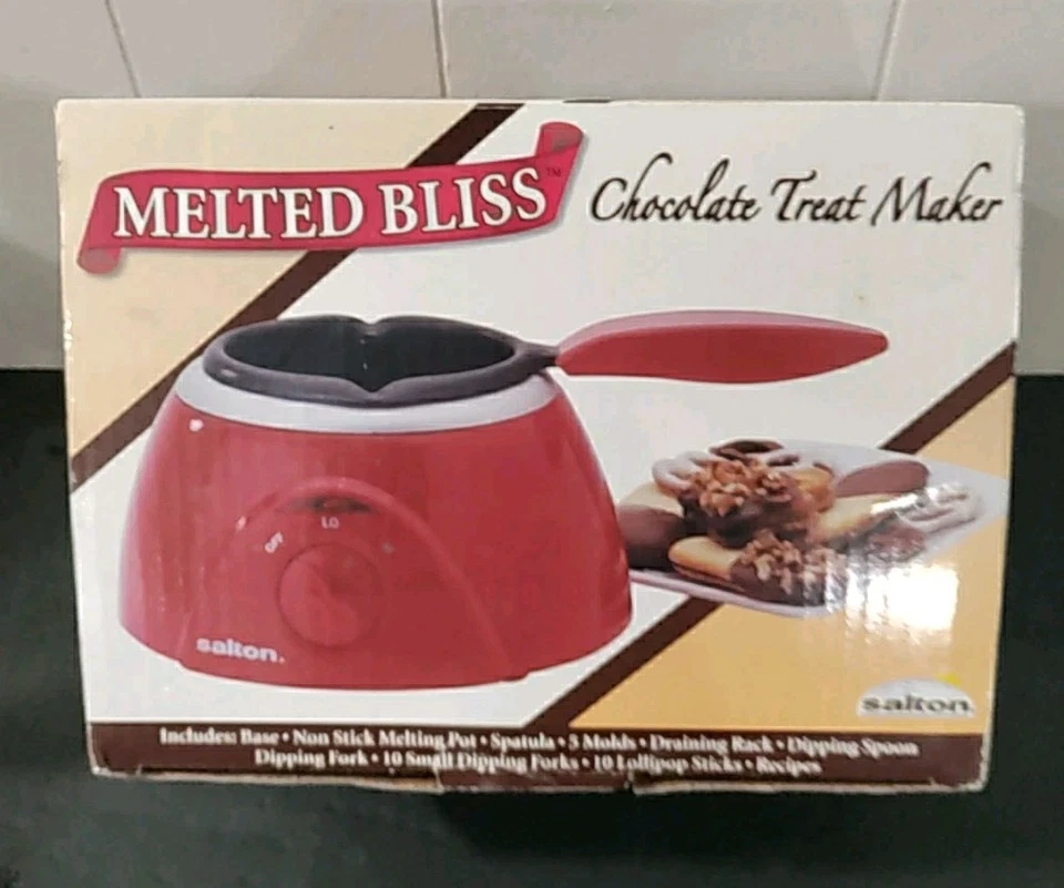 Salton Melted Bliss шоколад лакомство Maker новый полный открытая коробка - Изображение 3 из 4