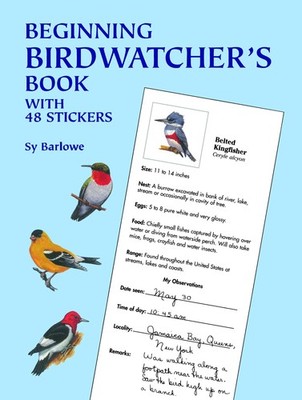 Beginning Birdwatcher's Book: With 48 Stickers (Dover Children's Activity Bo...
