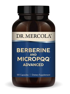 Dr. Mercola Berberine and MicroPQQ Advanced 90 Caps