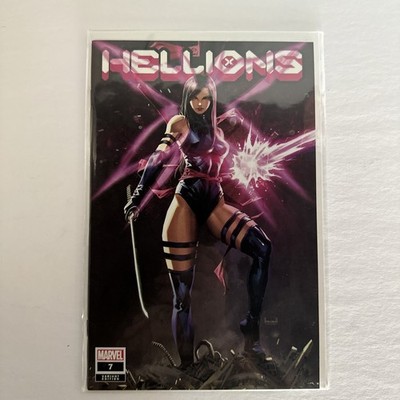 Hellions #7 Kael Ngu Trade Dress Variant Psylocke X-Men Unknown Comic Books 
