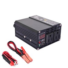 300W Power Inverter DC 12V to 110V AC Car Converter