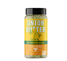 Fire  Smoke Society Onion Butter All Purpose Seasoning Blend, BBQ Rub, 9.2 Ounc