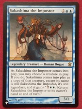 Magic The Gathering MYSTERY BOOSTER MB1 SAKASHIMA THE IMPOSTOR blue card MTG