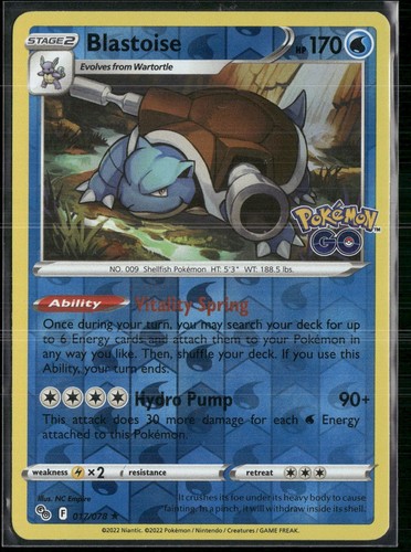 Pokemon GO #017/078 Blastoise