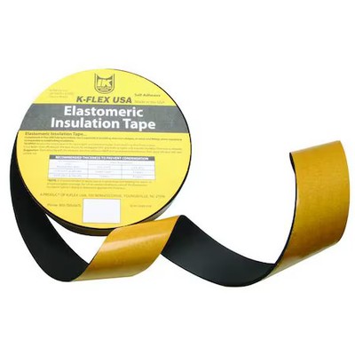 K-Flex Usa 800-El-018 Pipe Insulation Tape, 2 In W X 30 Ft L, 125 Mil Thick,