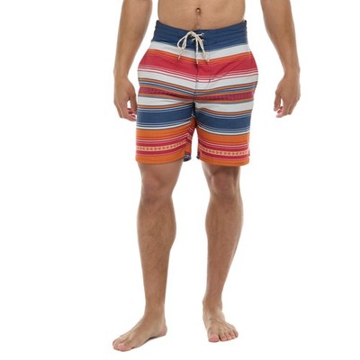 Dusk 18 Inch Length Boardshort Swim Trunk Red