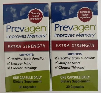 2- ByPrevagen Extra Strength 20mg 60 Count Capsules - 120 Total Free Shipping