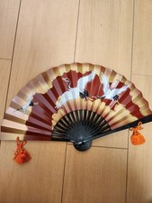 Folding fan ornament, iron folding fan ornament, antique