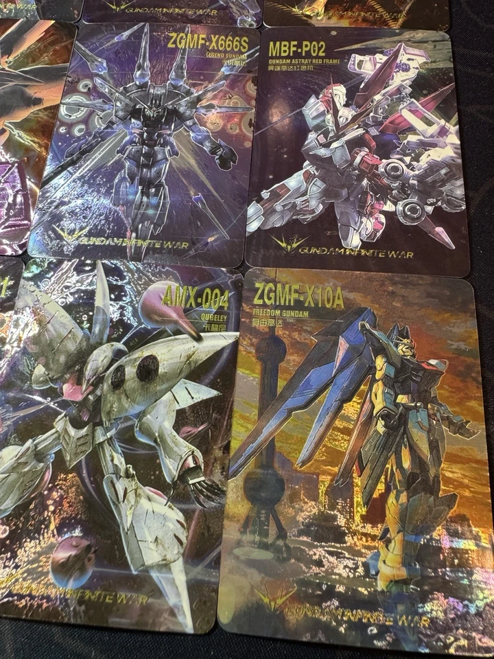 Gundam Character Collection 9 x Cards Full Art Manga Kids Cartoon Gifts - Image 4 of 4