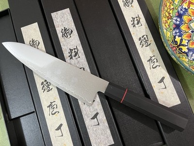 Japanese Style Gyuto Chef Knife 8'' 210mm 9Cr18MoV Mirror Octagonal G10 Handle
