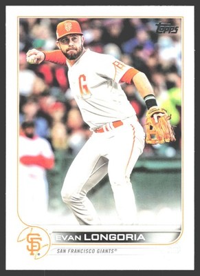 2022 Topps Series 2 MLB Baseball 617 San Francisco Giants Evan Longoria