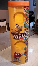 Official M&Ms Minis Candy Retail Store DISPLAY 47" tall LIGHTLY USED