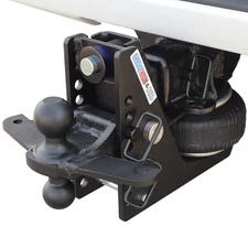 Shocker HD Max Air Hitch & Combo Ball with Sway Bar Tabs