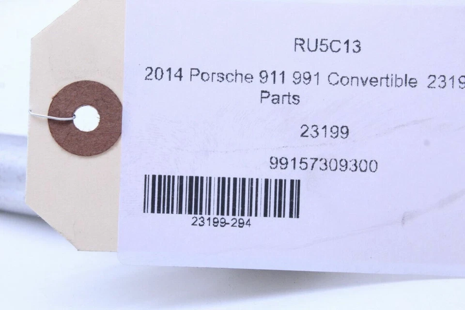 Porsche 911 991 Boxster Cayman 2012-2016 válvula de expansión de CA a tubo debajo de la carrocería OE Foto 3 de 4