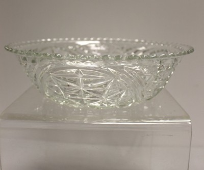 Anchor Hocking Stars & Bars Serving Bowl - 10.5'' - Used