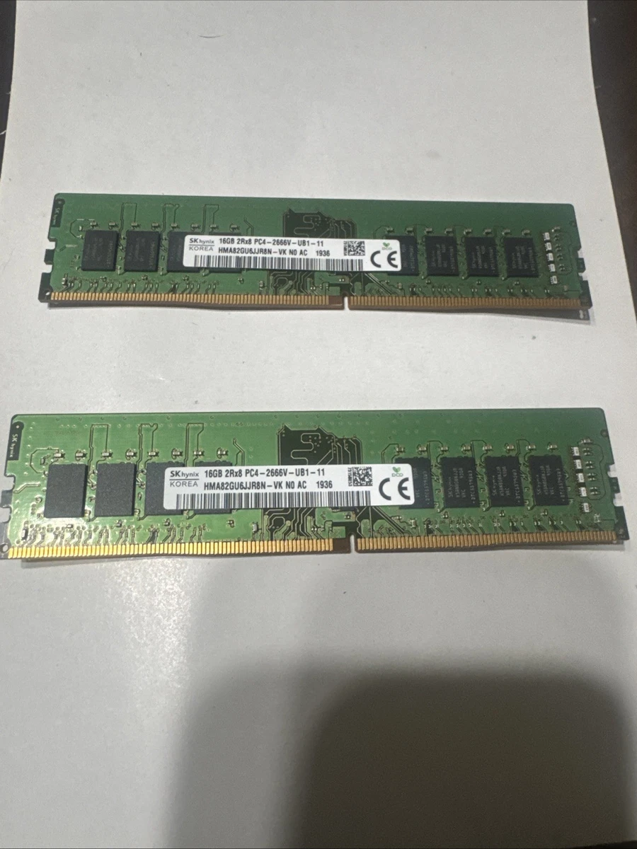 SK hynix Computer PC4-21300 (DDR4-2666) Bus Speed Memory (RAM) for