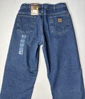 Carhartt B172 DST Flannel Lined Relaxed Fit Jeans Blue Denim Workwear Sz 36 X 34 — photo 3