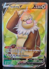 2022 Pokemon Slaking V Rare Holo Basic #77/78
