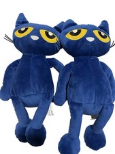 Kohl's Cares Pete the Cat 14" 2 plush toys from best selling book James Dean
