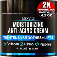 Mens Face Moisturizer Cream - anti Aging & Wrinkle for Men - Face Moisturizer fo