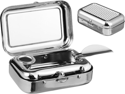 portable cigarette ashtray I Bought an $8 in Japan, and Love It Pocket Ashtray Metal Stainless Steel