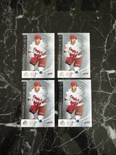 (4) Alexander Nikishin 2025-26 Upper Deck SP Game Used Authentic Rookie Card