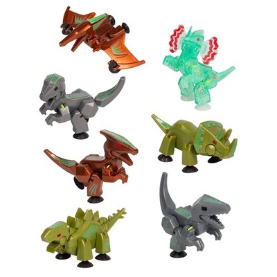 Stikbot Glow in The Dark Dino Egg Pack - Set of 7 Glow in The Dark Eggs Each ...