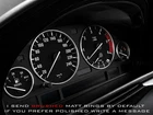 For Bmw 5 E39 1995-2004 Brushed Aluminum Rings for the Instrument Cluster 4pcs