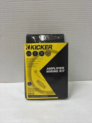 KICKER VK6 6 AWG Amplifier Amp Wire Kit VK6