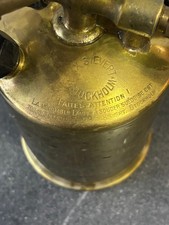 LAMPE A SOUDER ANCIENNE EN LAITON VESTA