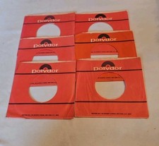 45 RPM 7" RECORD SLEEVES CO. SLEEVE 6 PACK SEE PHOTOS Polydor Records SLV313 