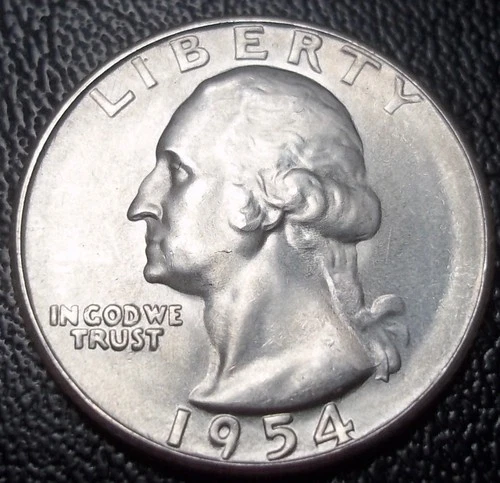 1954-S Washington Quarter — photo from another recent sale