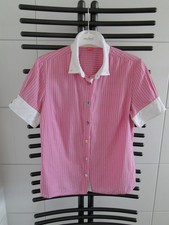 Hugo Boss Damen Bluse Hemd Gr. 40 Pink Weiß ...