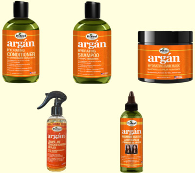 Difeel Argan Hydrating Hair Care Shampoo|Conditioner|Spray|Maske|Öl|Sets Best UK
