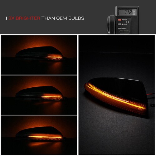 Dynamic LED Side Mirror Signal Light For Mercedes Benz W164 ML350 ML450 ML500 - Picture 5 of 9