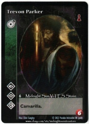 Trevon Parker Tremere New Blood 2022 V:TES VTES Vampire CCG