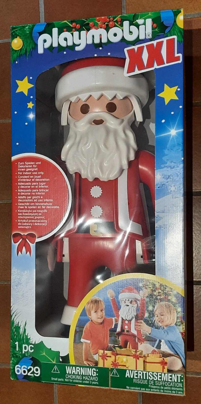Playmobil 6629 Père Noël XXL grand personnage 65 cm pour retrouver son âme d'enfant